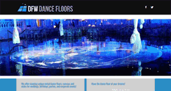 Desktop Screenshot of dfwdancefloors.com